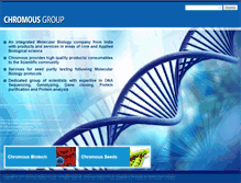 Tablet Screenshot of chromous.com